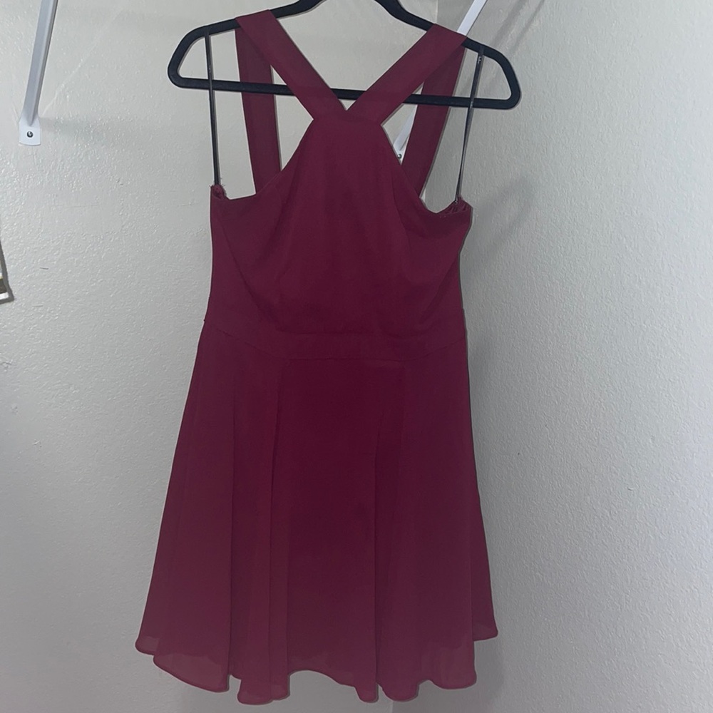 Burgundy Lulus Dress